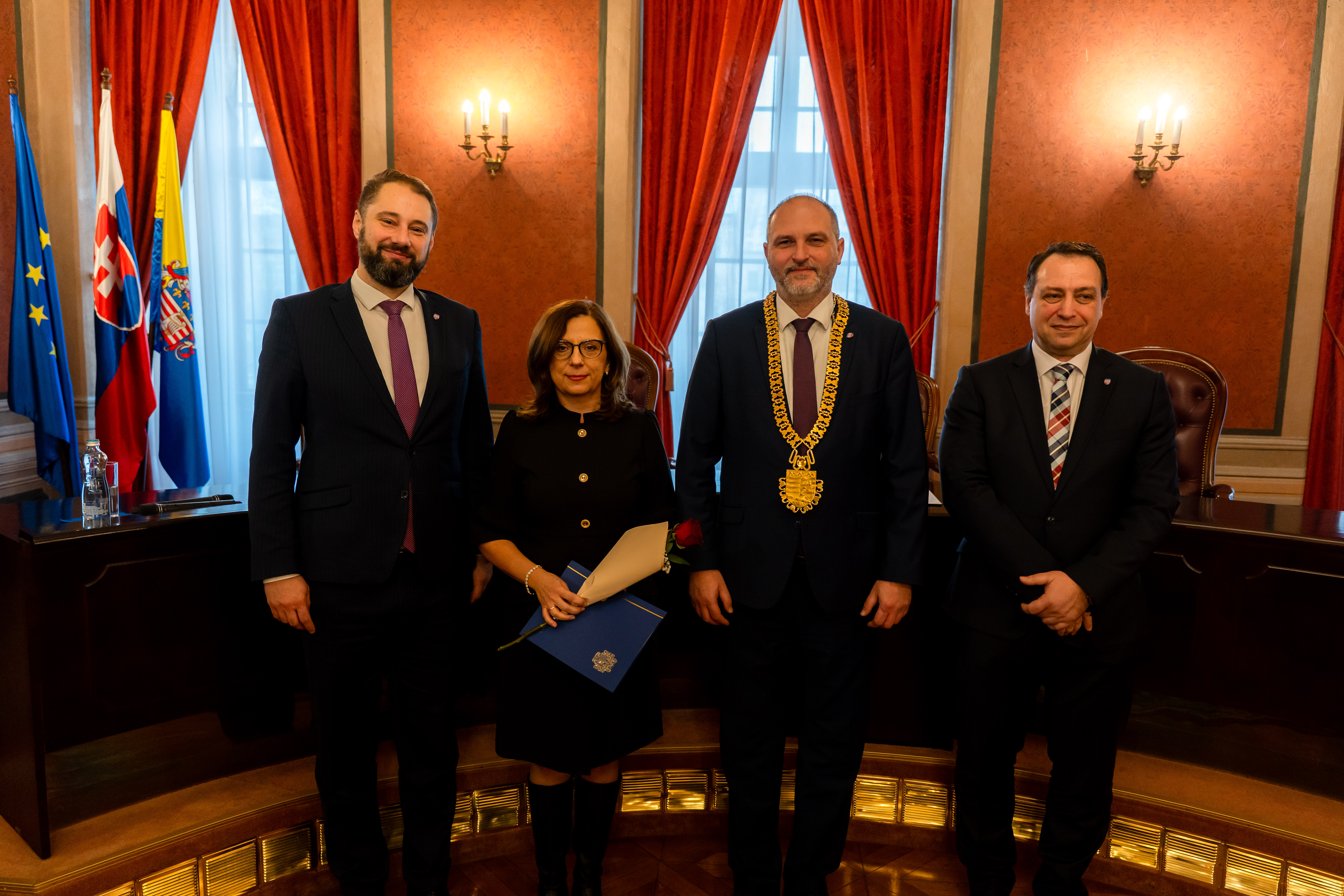 Novorocne prijatie jubilantov Magistratu mesta Kosice-89